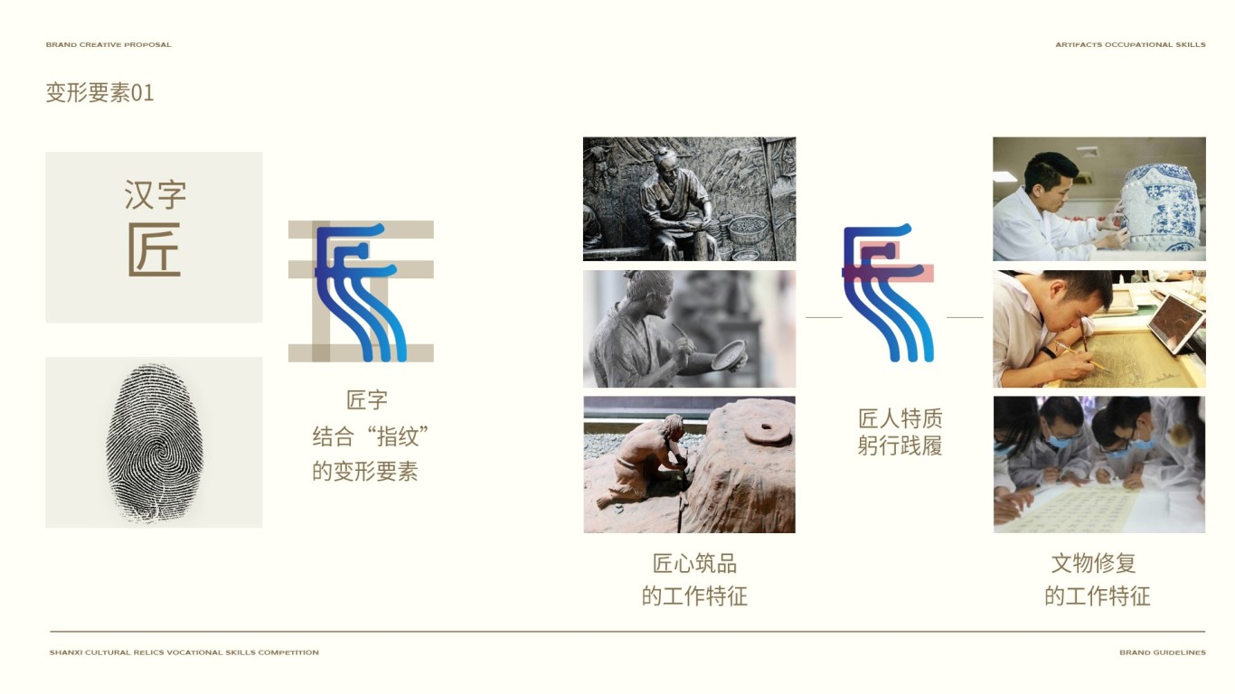 山西省文物大賽形象設計-獲獎作品-logo設計圖2