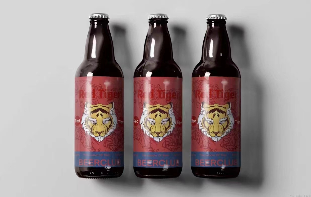 Red Tiger啤酒包装设计图5