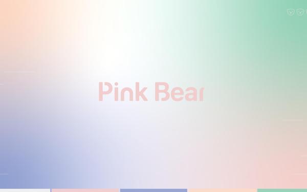 彩妆PINKBEAR 产品设计+颜色搭配方案