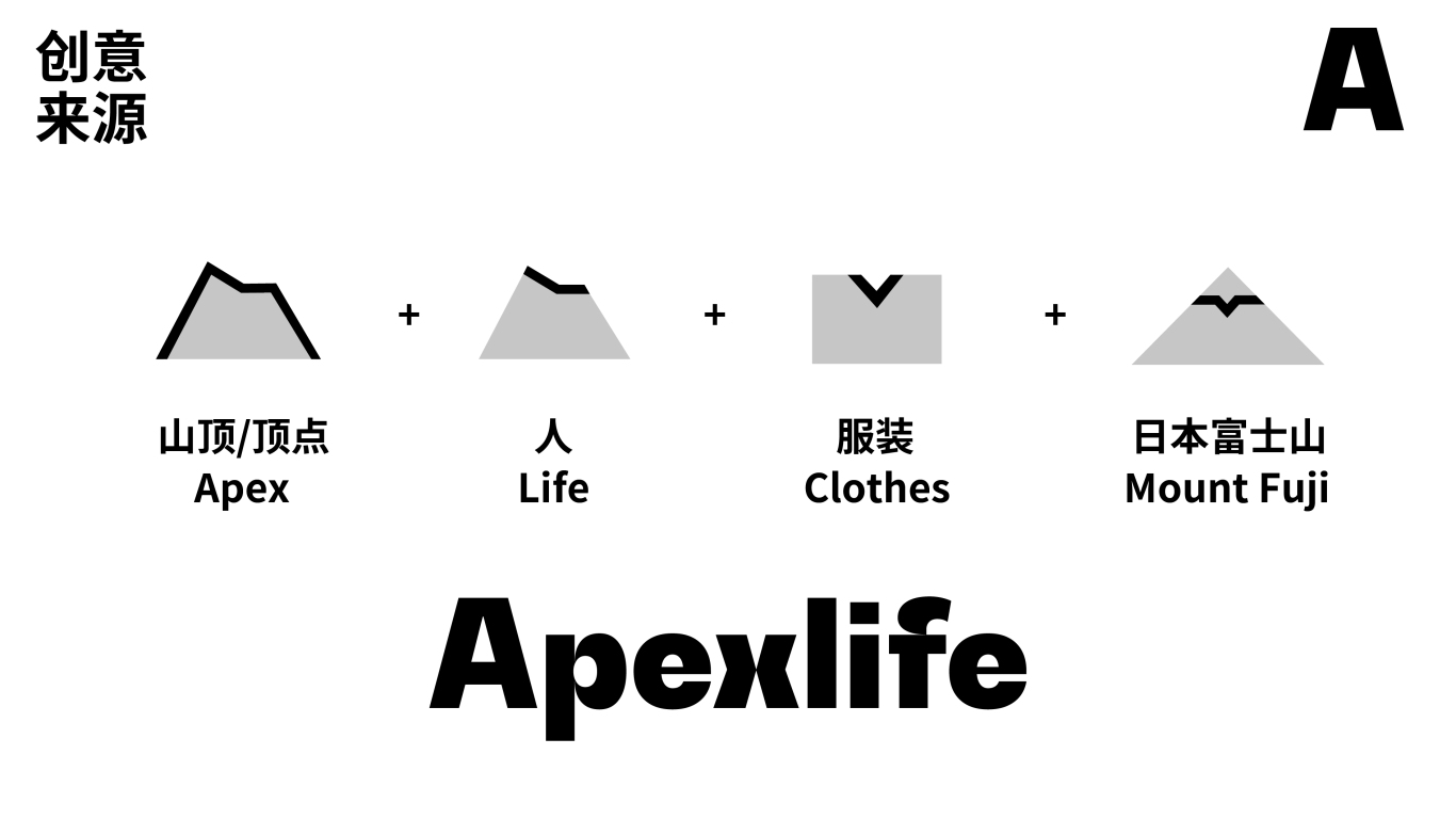 Apexlife®日本潮牌服饰品牌形象设计图5