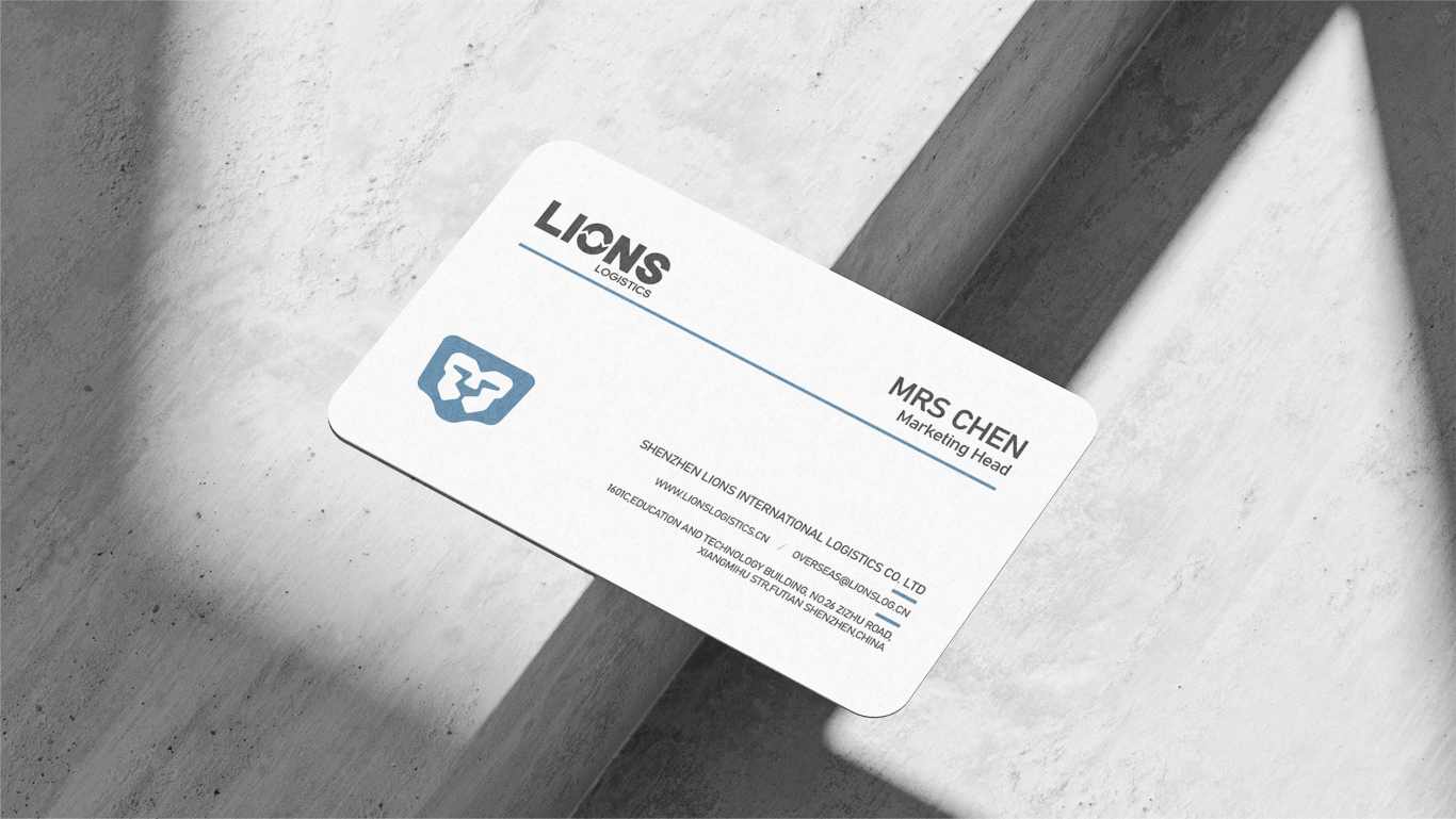 LIONS国际物流logo设计图6