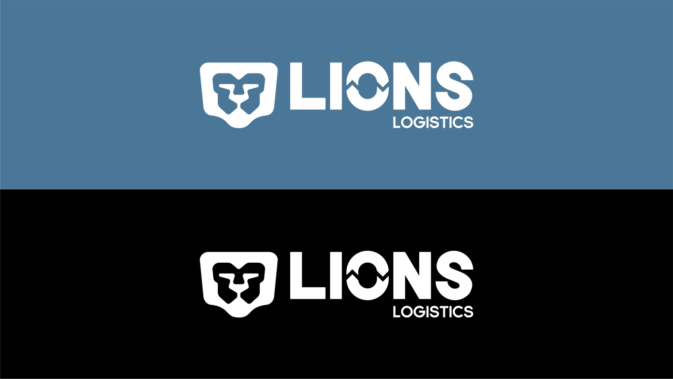 LIONS国际物流logo设计图5