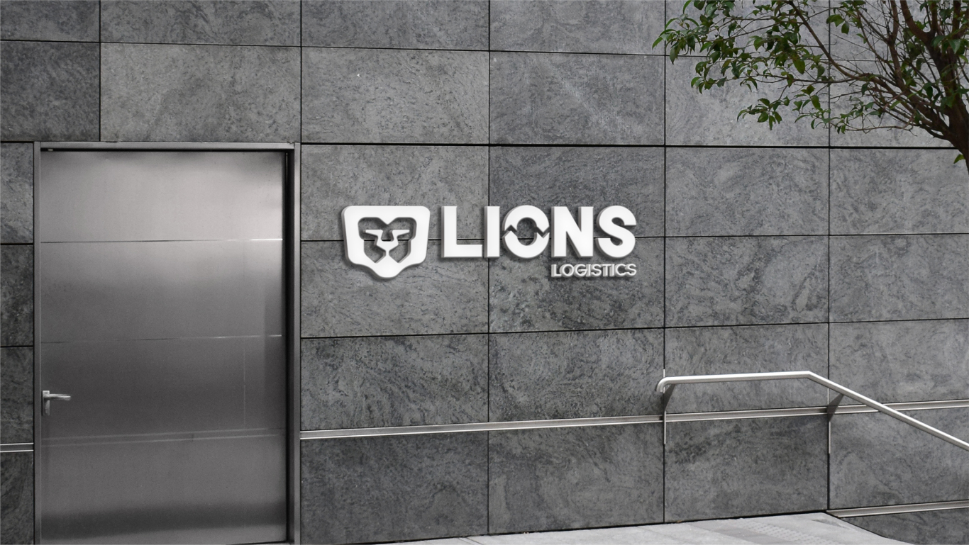 LIONS国际物流logo设计图10