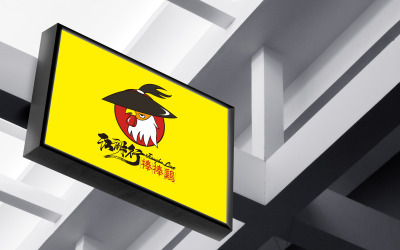 棒棒雞餐飲品牌logo設計