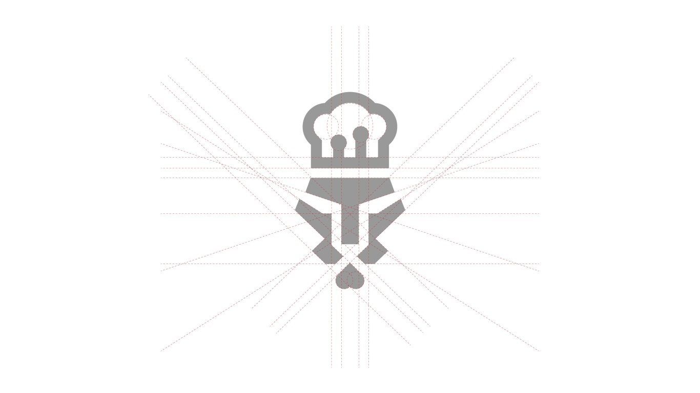 智能家居智能科技机械类logo设计——厨狮图1