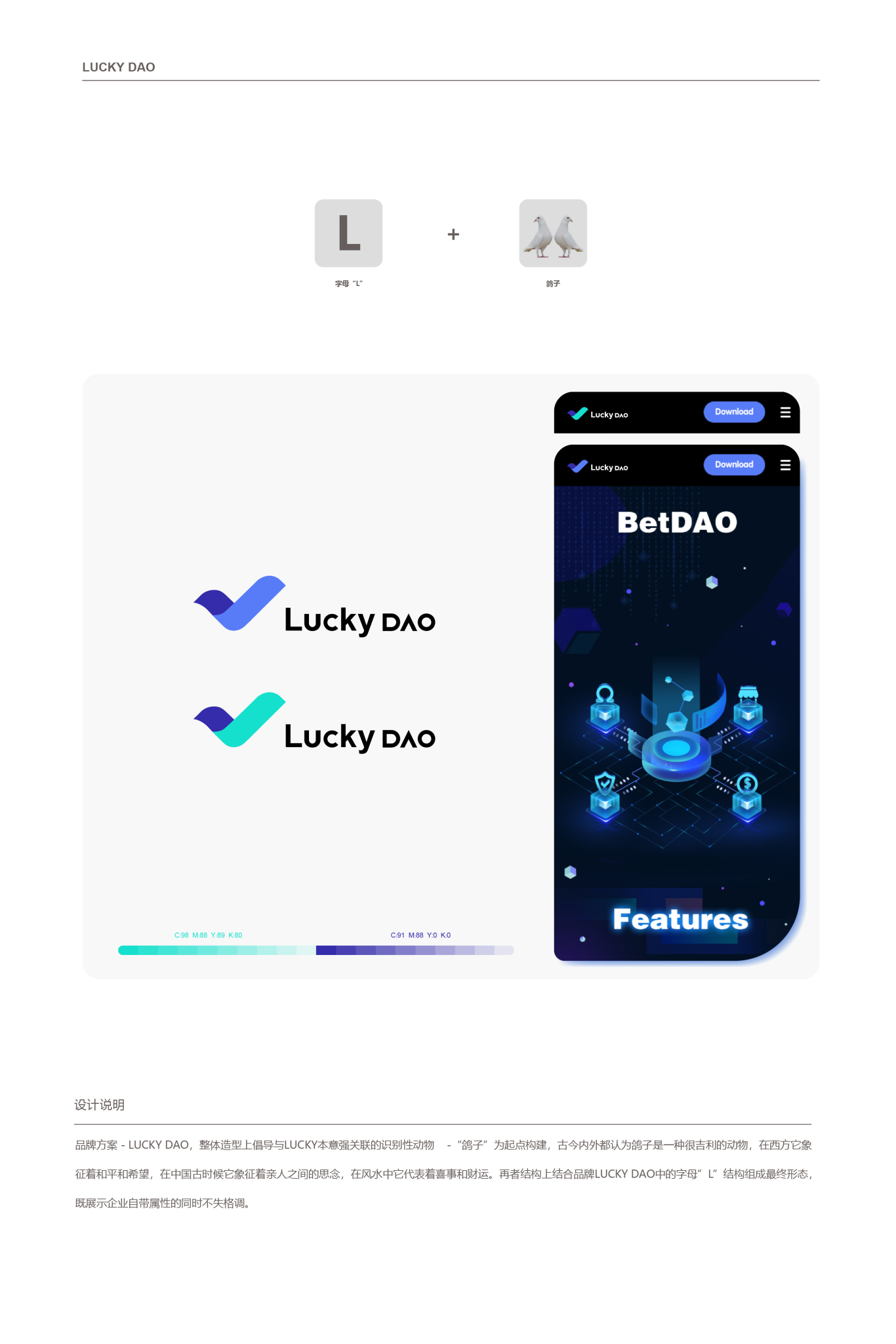 Luckydao - LOGO设计图4