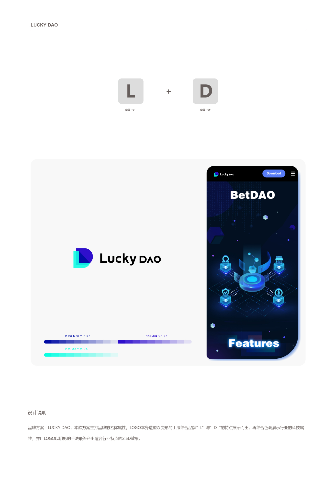 Luckydao - LOGO设计图6