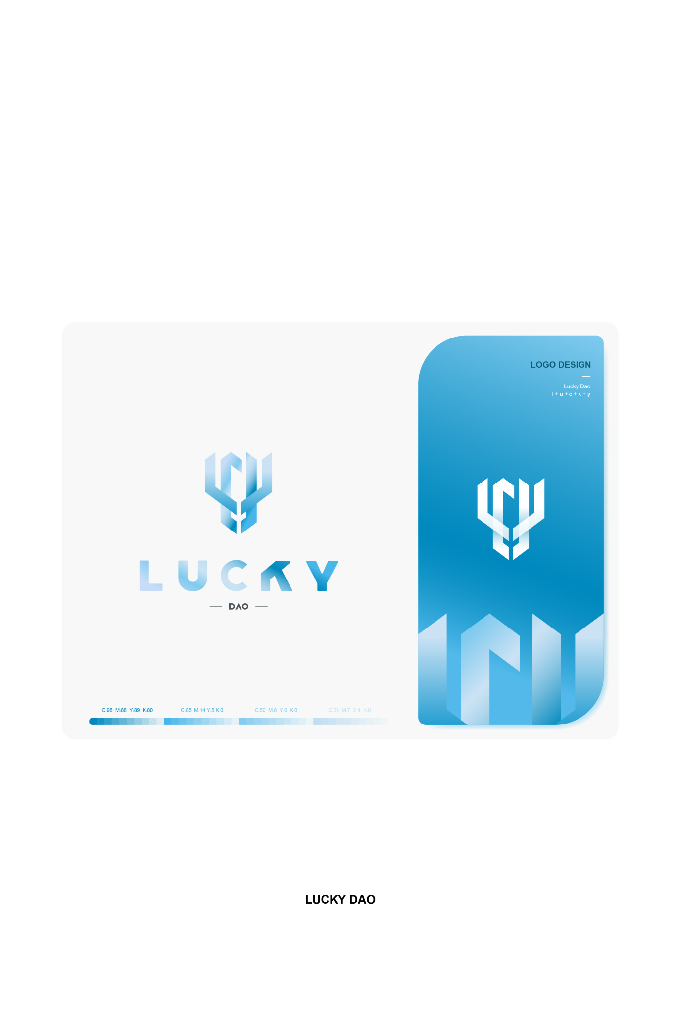Luckydao - LOGO设计图1