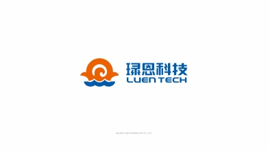 海上科技服务企业logo设计