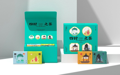 簡約中式！茶飲產品包裝設計
