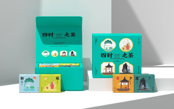 簡約中式！茶飲產品包裝設計
