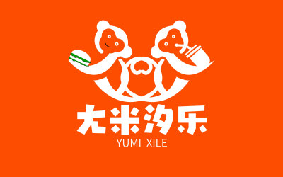 卡通形象标-综合餐饮类logo...