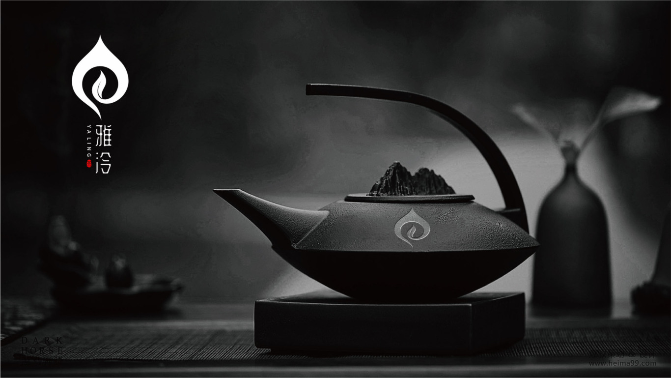 雅泠-茶艺品牌logo设计图0