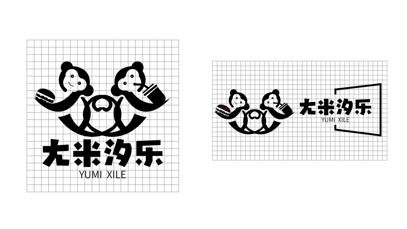 卡通形象标-综合餐饮类logo设计图4
