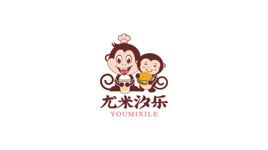 卡通形象标-综合餐饮类logo设计