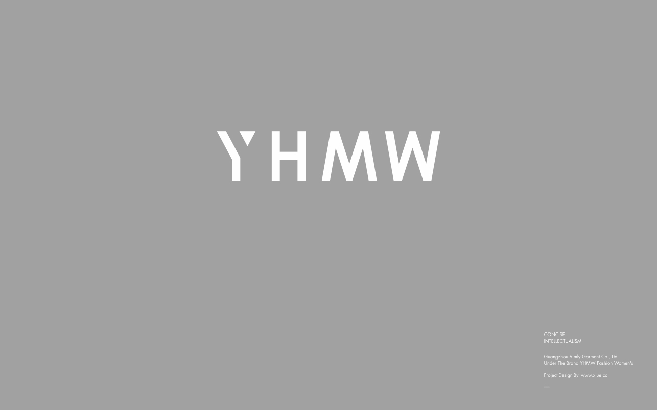 YHMW 电商女装品牌VI形象设计图1