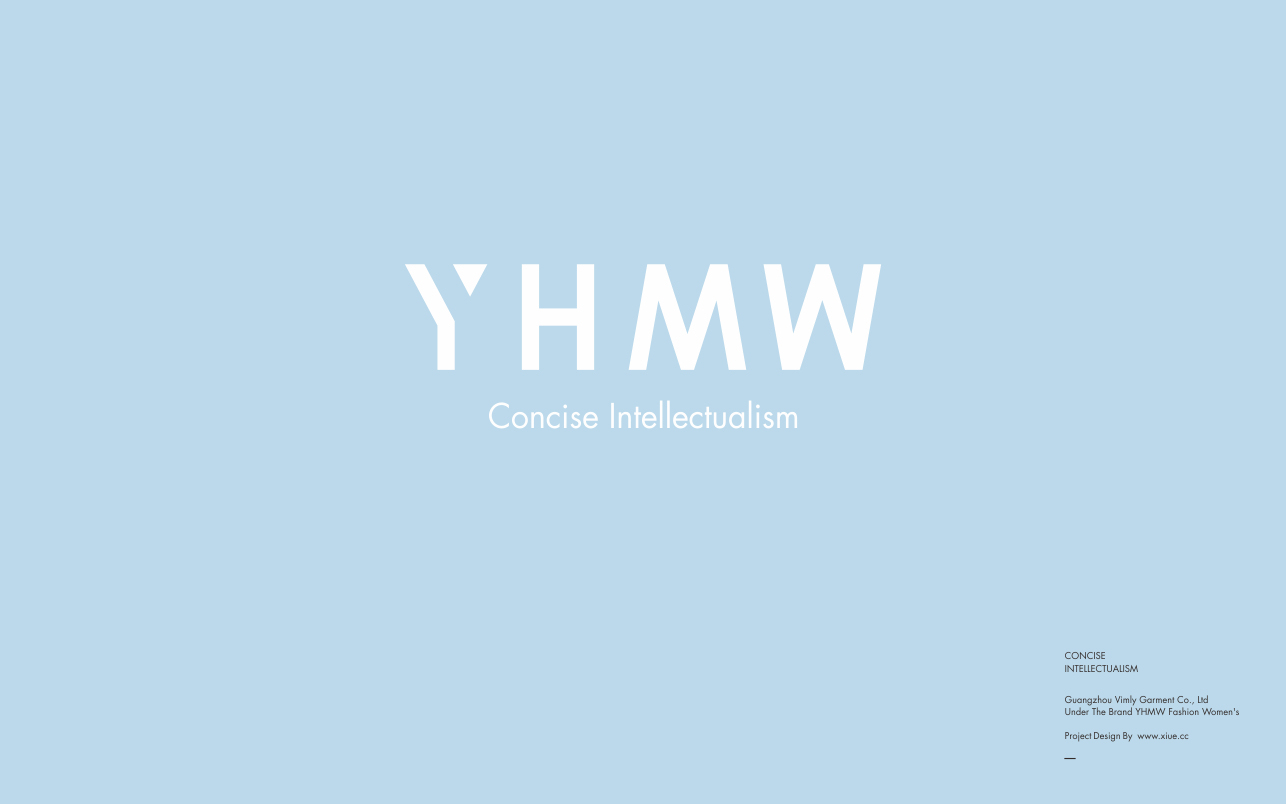 YHMW 电商女装品牌VI形象设计图2
