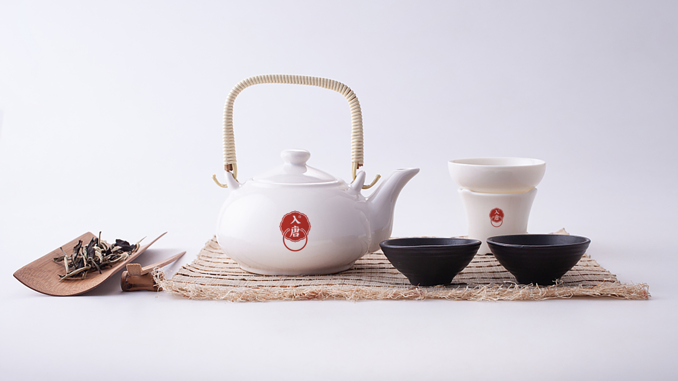 茶文化馆logo设计中标图9