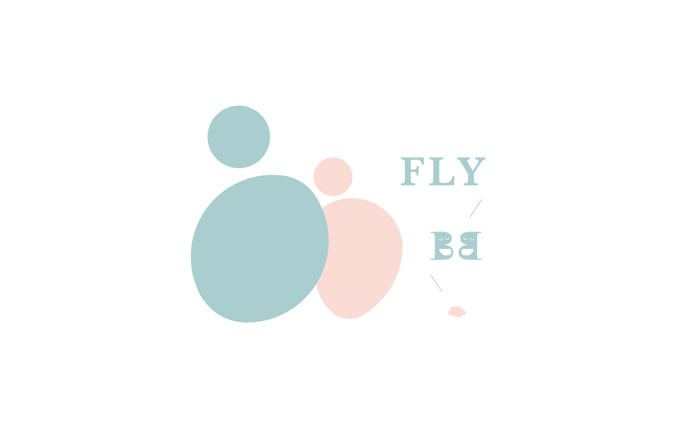 FLYBB母嬰品牌logo設計圖0