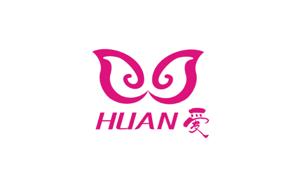 HUAN爱logo设计