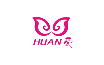 HUAN愛logo設計