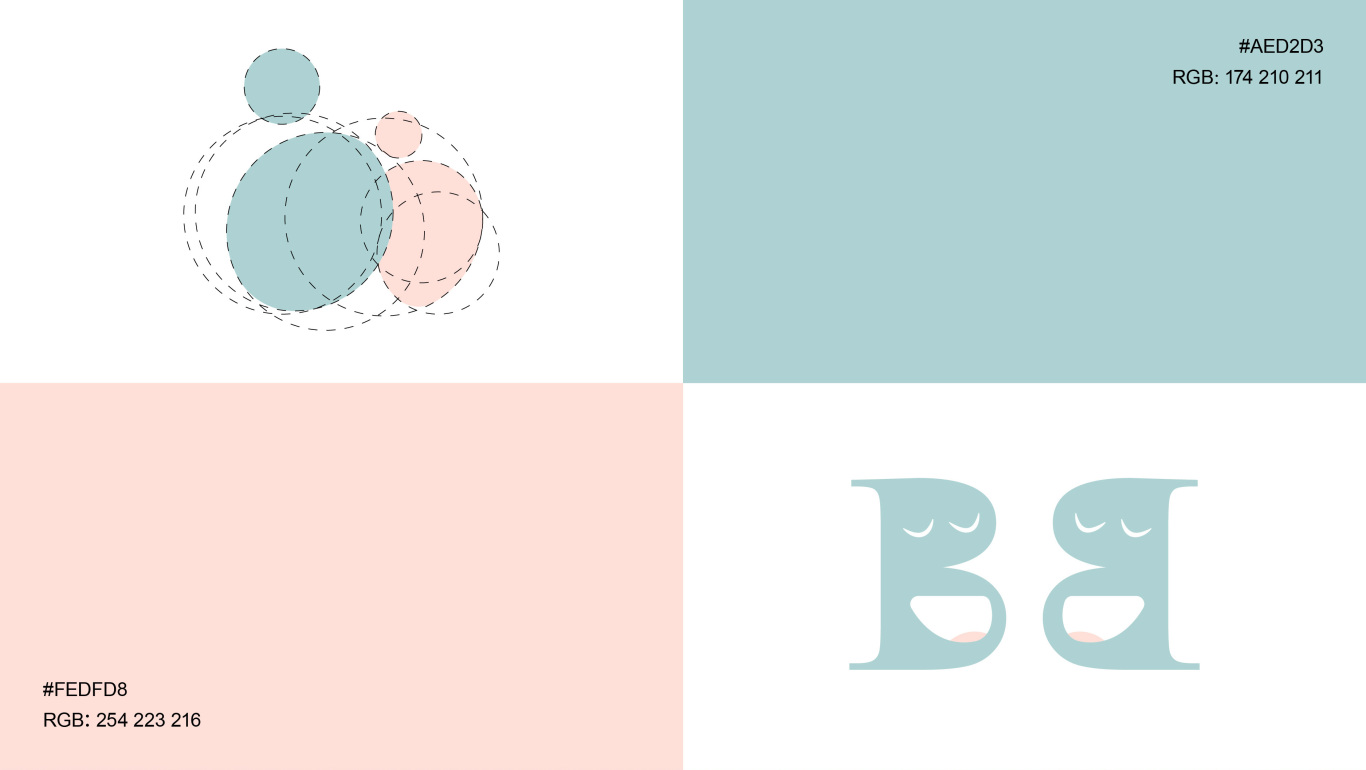 FLYBB母嬰品牌logo設計圖1
