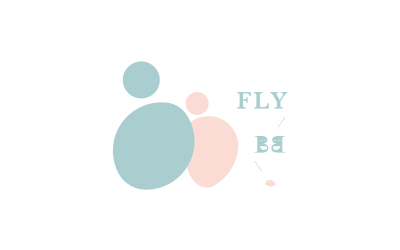 FLYBB母嬰品牌logo設計