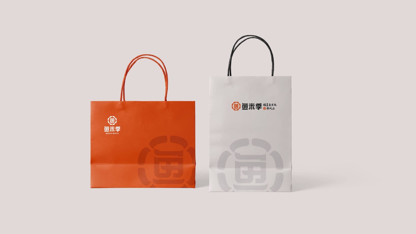 鱼米季酸菜鱼米饭丨美味餐饮品牌logo设计图15