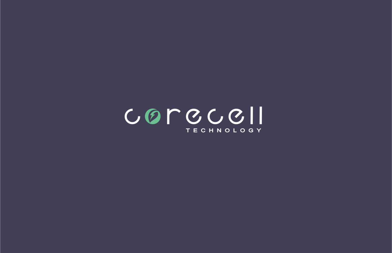 CORECELL電池科技logo以及VI設計圖1