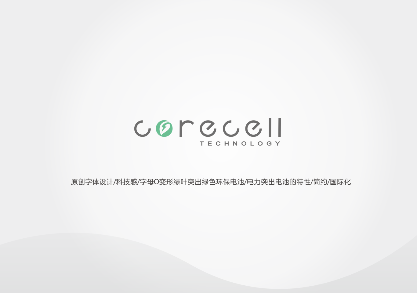CORECELL電池科技logo以及VI設計圖2