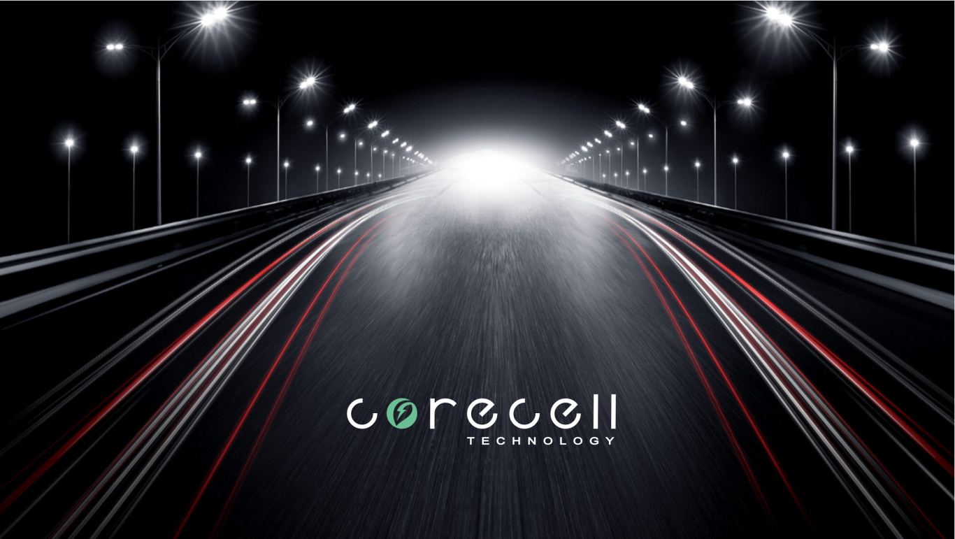 CORECELL電池科技logo以及VI設計圖0