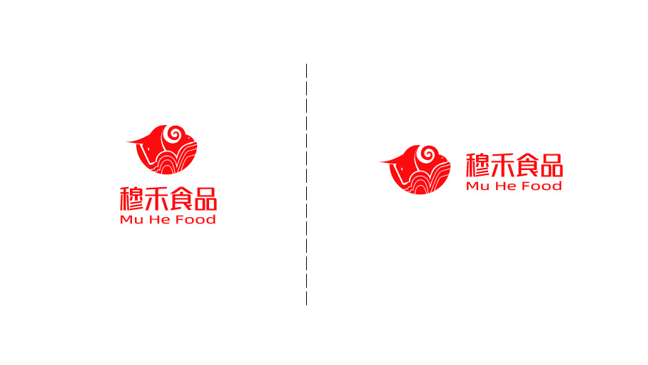 牛和羊-图形标-食品类logo设计中标图3