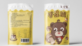 膨化食品-時尚可愛風格-包裝設計