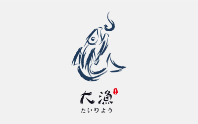 大渔日本料理VI设计