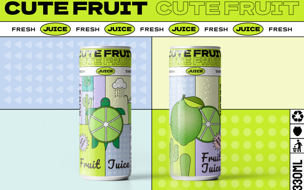 水果飲料系列包裝設計