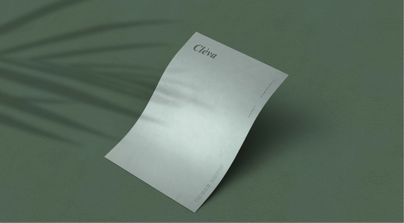 cleva logo及面膜包装设计图1