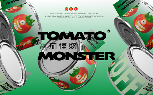 番茄怪物速溶咖啡【Tomato monster】