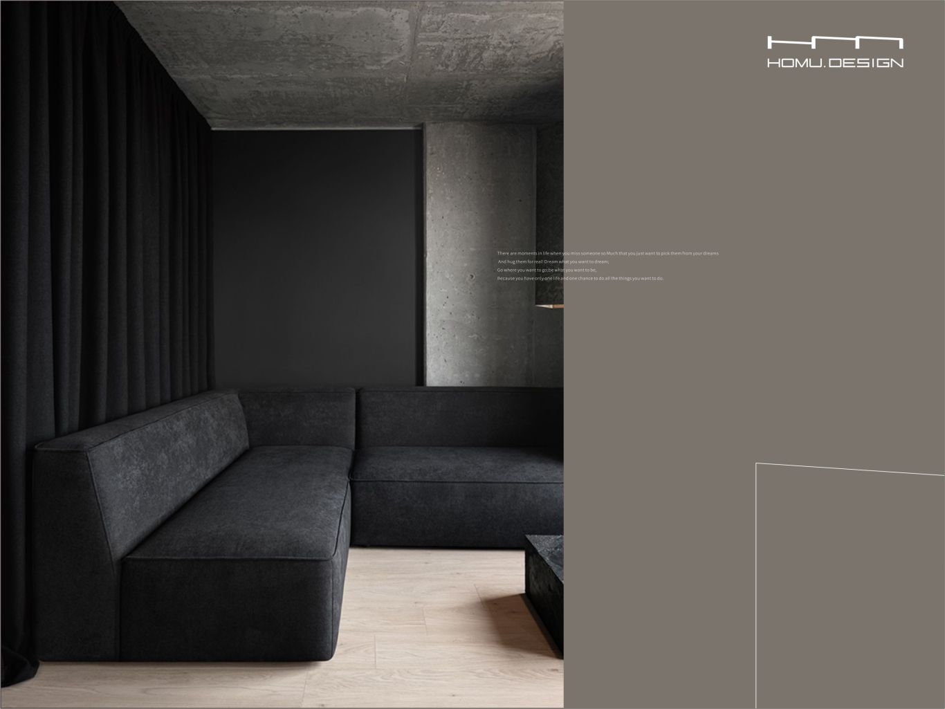 HOMU室内空间设计公司品牌形象VI图9