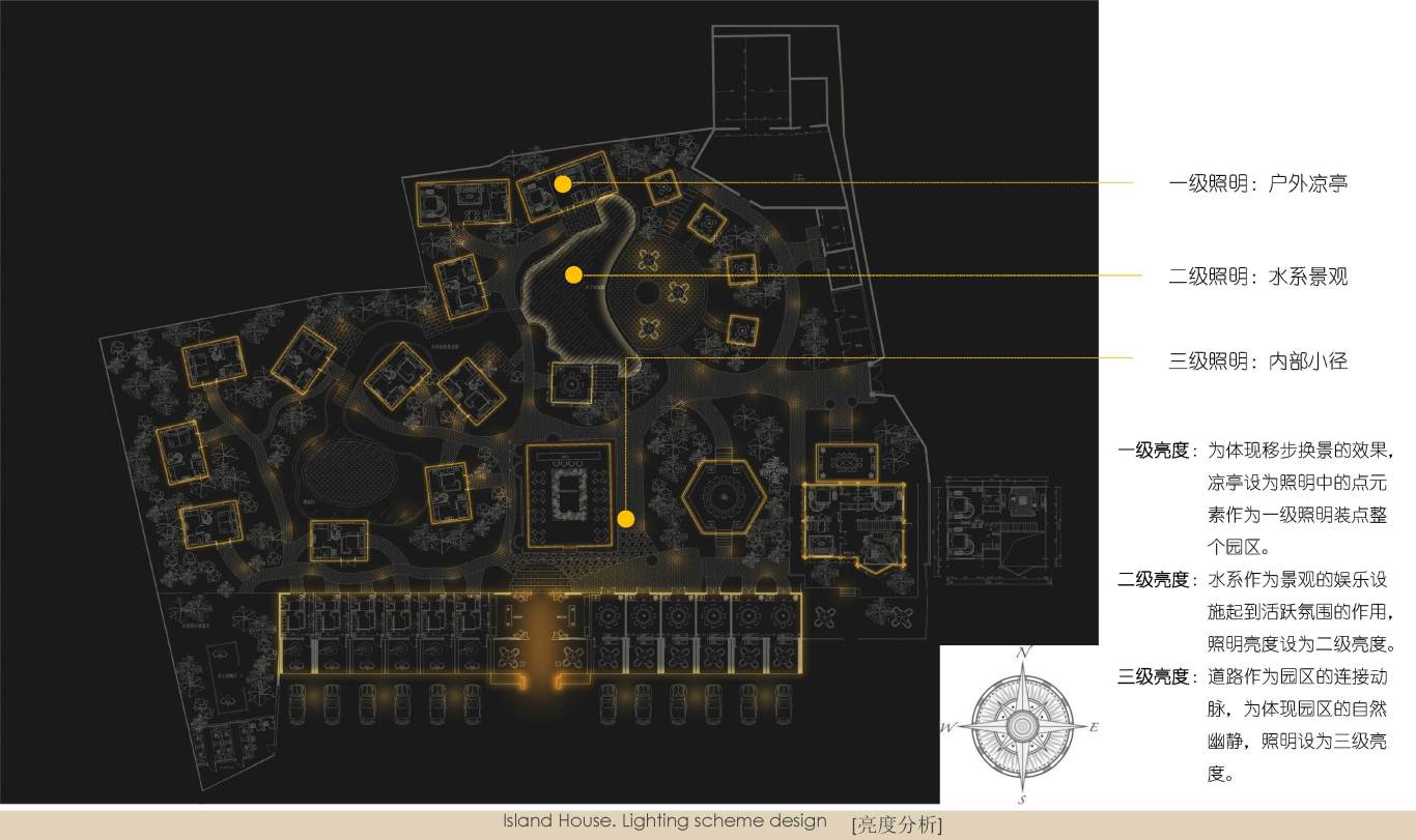 海岛人家夜景照明灯光概念设计图3