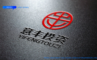 意丰投资品牌logo设计