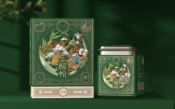 大气茶叶品牌包装