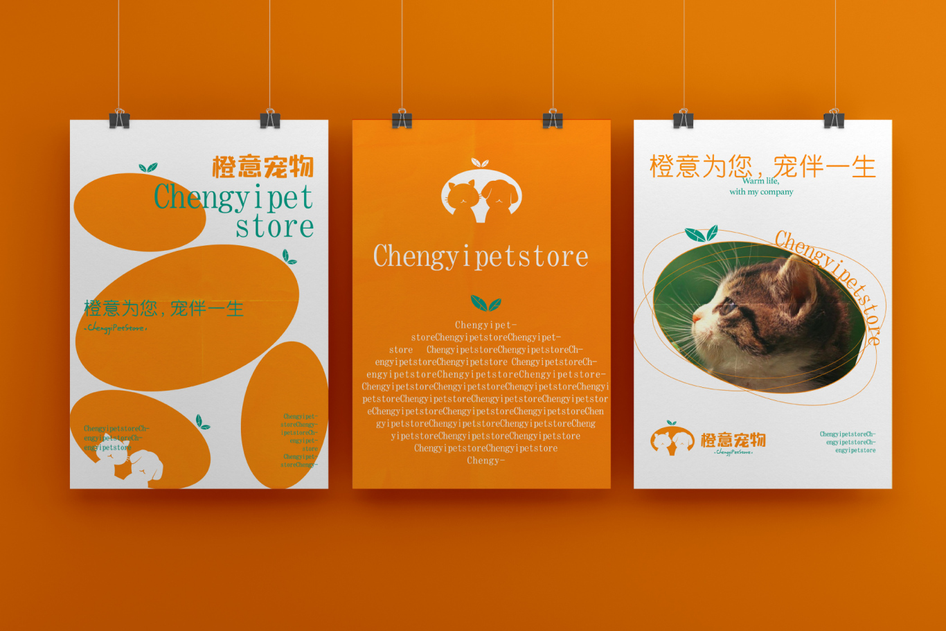 Chengyipet 宠物品牌VI设计图16