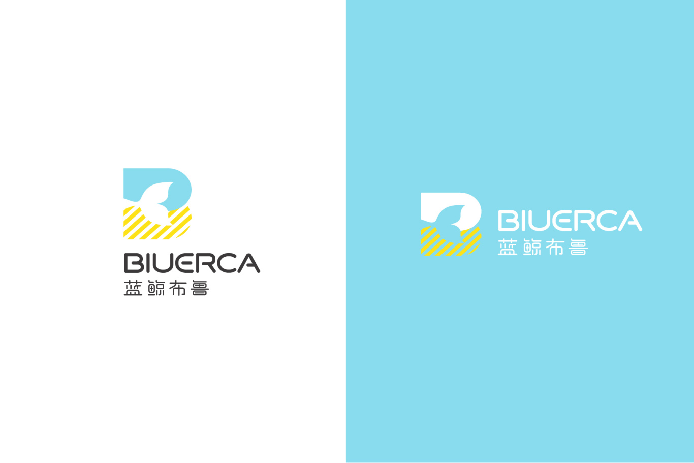 蓝鲸布鲁教育品牌Logo设计 vi设计图0