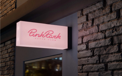 PinkPark酒吧logo設計
