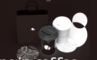 《noir coffee 品牌視覺》