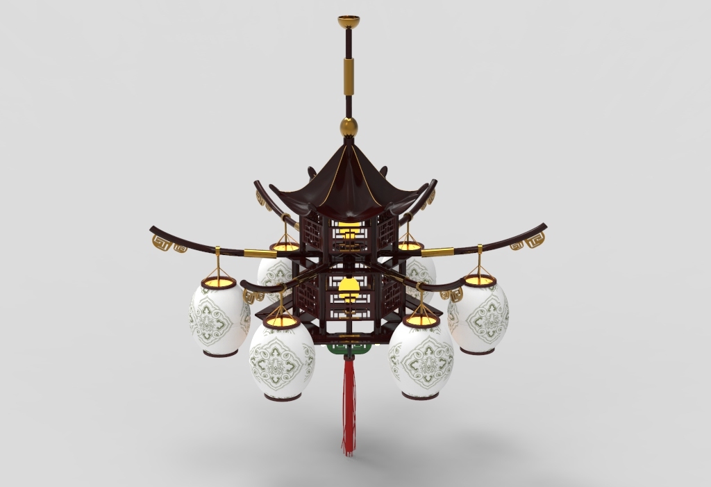 中式吊燈圖2