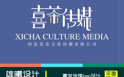 喜茶傳媒logo設計