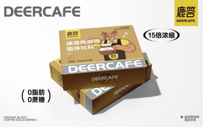 鹿答DEERCAFE®咖啡包装盒设计