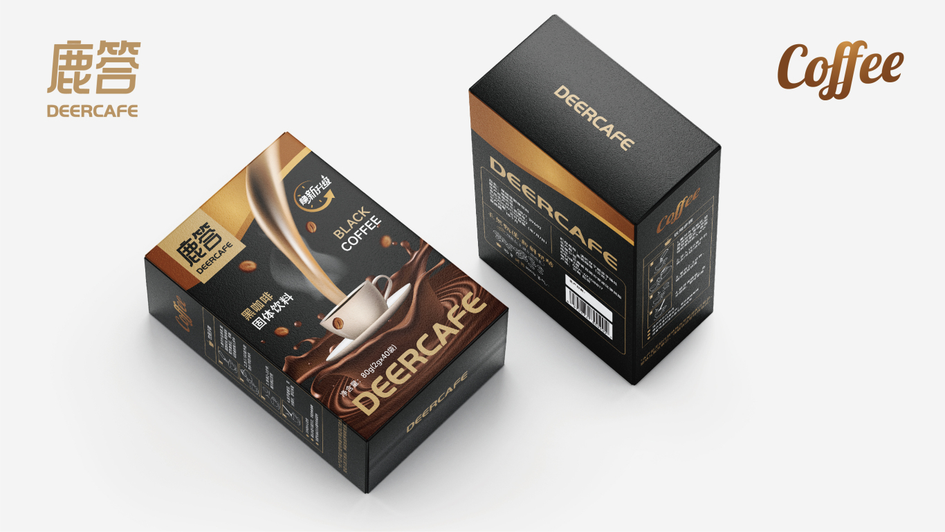 鹿答DEERCAFE®咖啡包装盒设计图12