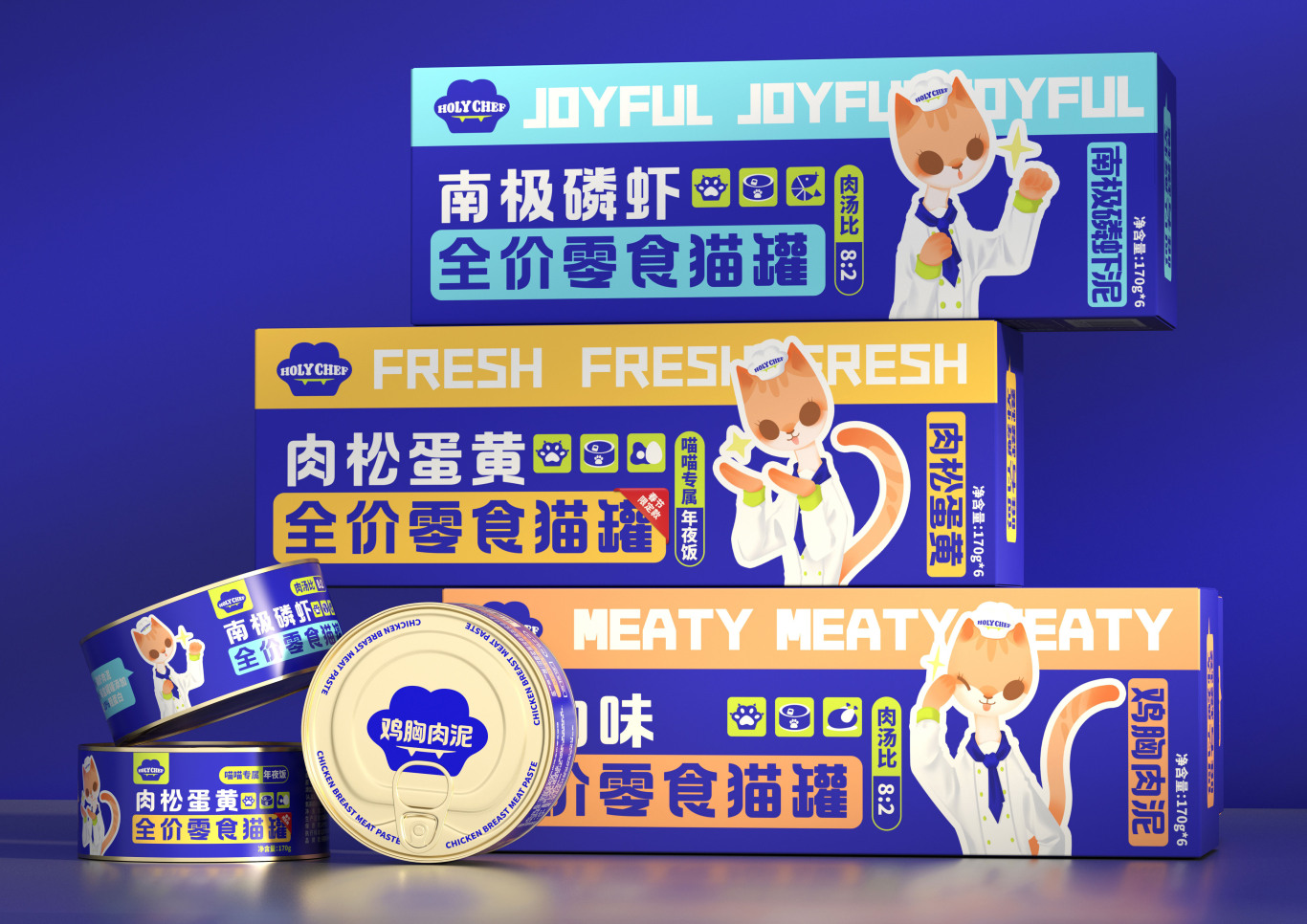 HOLY CHEF寵物罐頭包裝設計-五藏者圖12